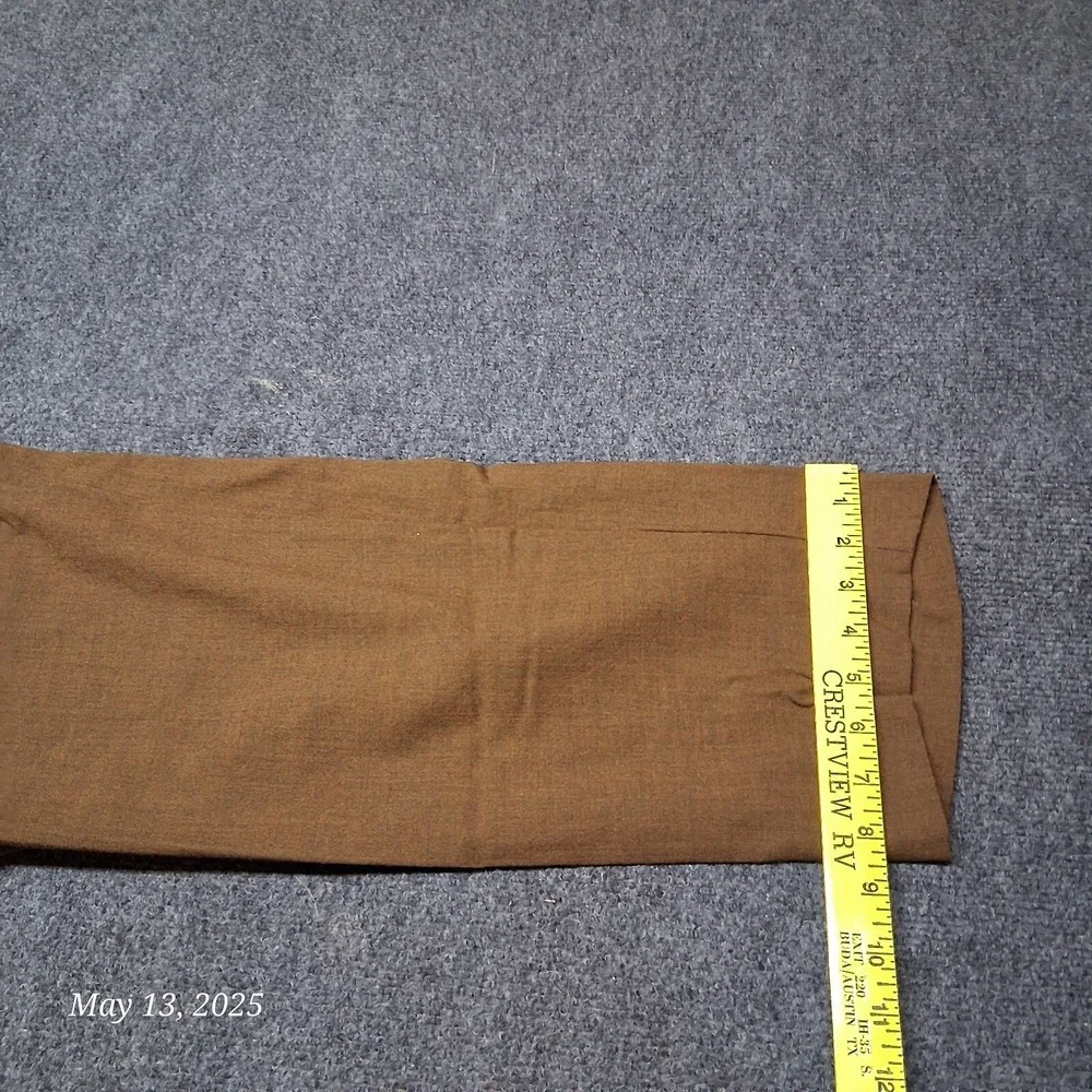 VTG Hampton Heath‎ Super Crease Surably Pressed Slacks Sz 34x30